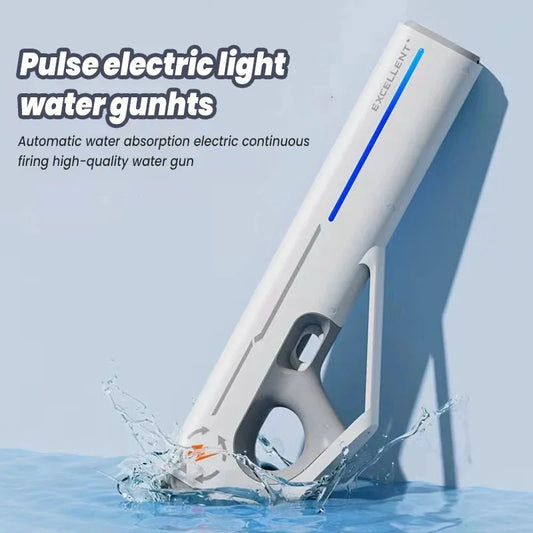 Children'S Toys Electric Burst Water Gun Toys Powerful Water Spray Fully Automatic Water Absorption Gun Outdoor Beach Boy Toys