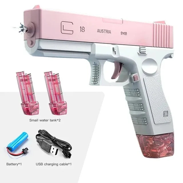 M416 Electric Water Gun Fully Automatic Shooting Toy Beach Outdoor Entertainment Children'S and Adult Gifts